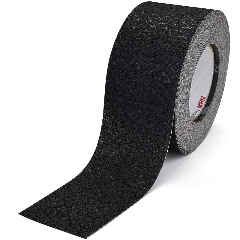 SX Anti Slip Tape 3" x 60' Ultimate Non Skid Tape for Outdoor Stairs, Decks, Ramps - Waterproof & Durable - Image 1